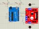 DC motor speed control circuit using L298N